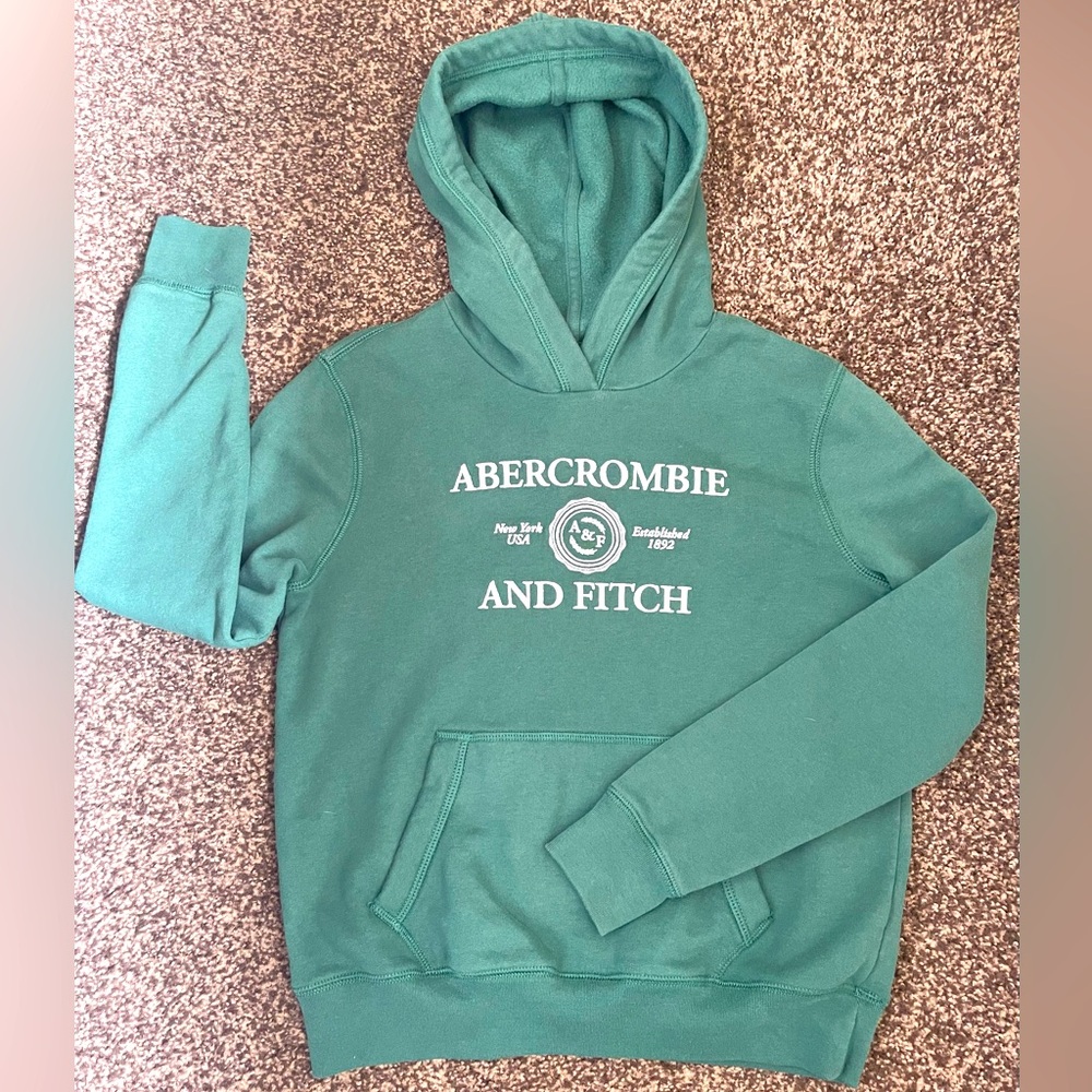 Abercrombie green hoodie